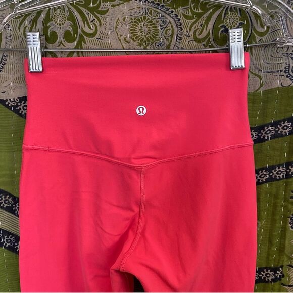 Lululemon Desert Red Align High-Rise Pant 25" Size 4 - Picture 8 of 16